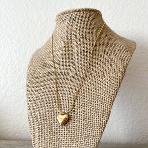 NEW | dainty necklace with heart pendant